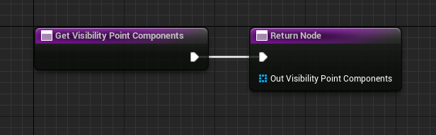 Empty editor blueprint for interface function